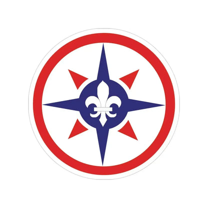 316th Sustainment Command Expeditionary (U.S. Army) Transparent STICKER Die-Cut Vinyl Decal 3 Inch - The Sticker Space