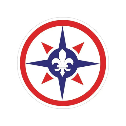 316th Sustainment Command Expeditionary (U.S. Army) Transparent STICKER Die-Cut Vinyl Decal 4 Inch - The Sticker Space