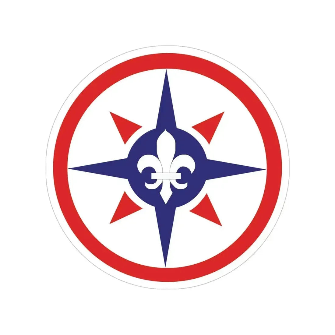 316th Sustainment Command Expeditionary (U.S. Army) Transparent STICKER Die-Cut Vinyl Decal 4 Inch - The Sticker Space