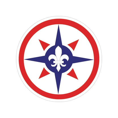 316th Sustainment Command Expeditionary (U.S. Army) Transparent STICKER Die-Cut Vinyl Decal 4 Inch - The Sticker Space