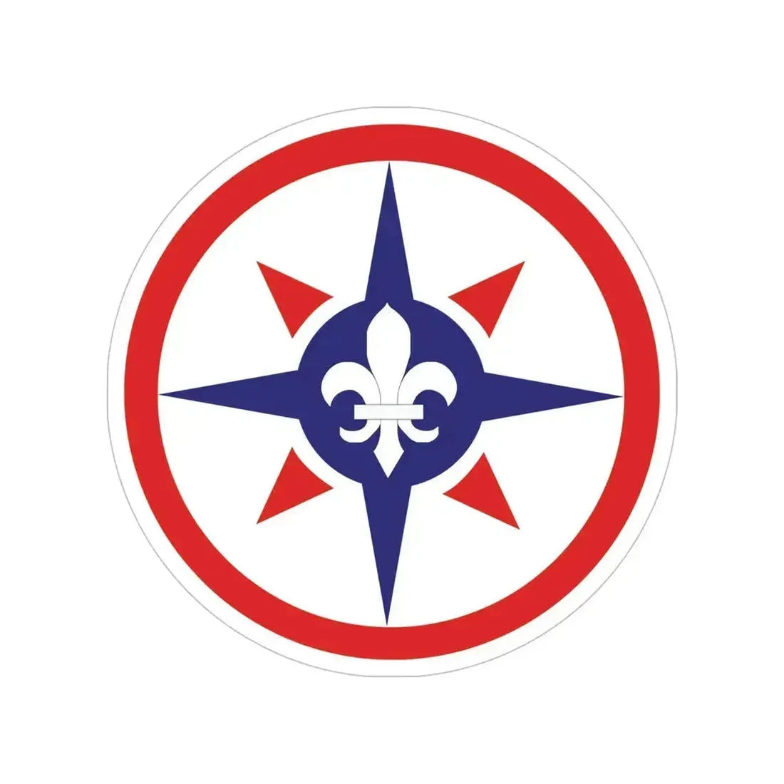 316th Sustainment Command Expeditionary (U.S. Army) Transparent STICKER Die-Cut Vinyl Decal 5 Inch - The Sticker Space