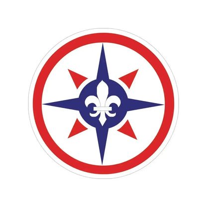 316th Sustainment Command Expeditionary (U.S. Army) Transparent STICKER Die-Cut Vinyl Decal 5 Inch - The Sticker Space