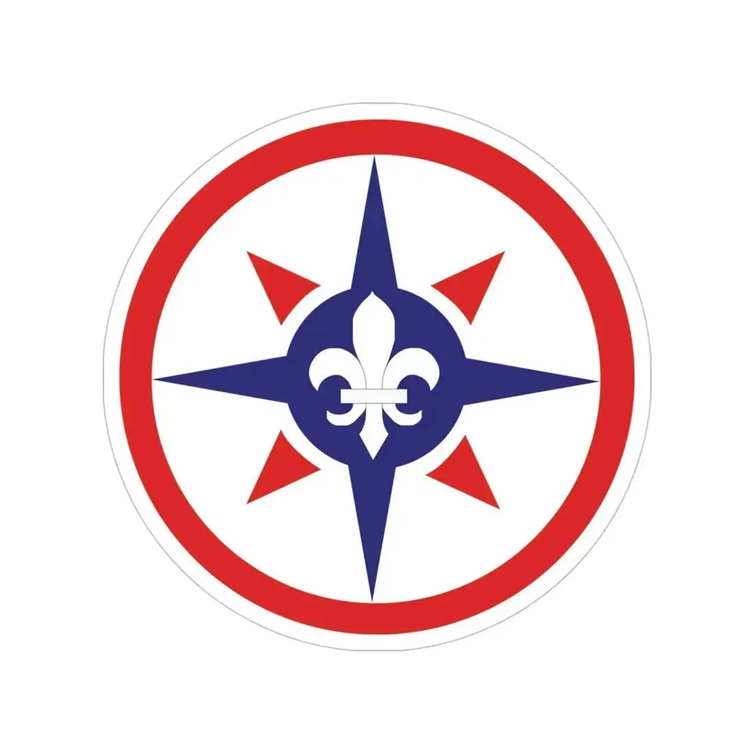 316th Sustainment Command Expeditionary (U.S. Army) Transparent STICKER Die-Cut Vinyl Decal 5 Inch - The Sticker Space