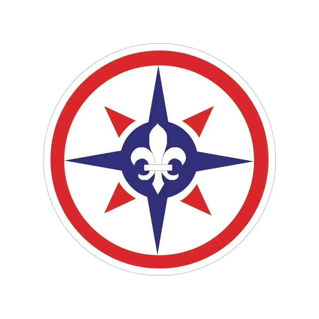 316th Sustainment Command Expeditionary (U.S. Army) Transparent STICKER Die-Cut Vinyl Decal 6 Inch - The Sticker Space