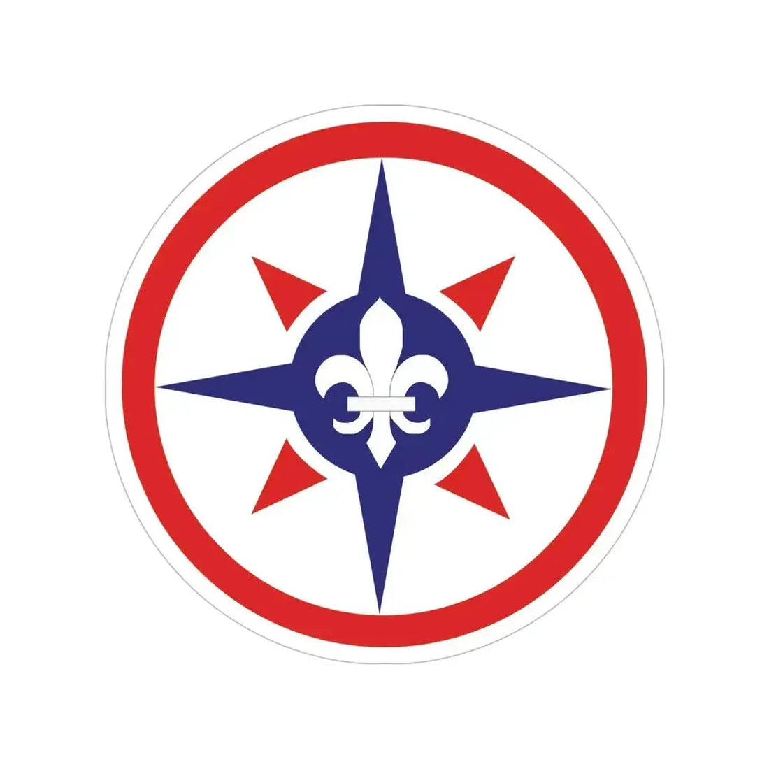 316th Sustainment Command Expeditionary (U.S. Army) Transparent STICKER Die-Cut Vinyl Decal 6 Inch - The Sticker Space