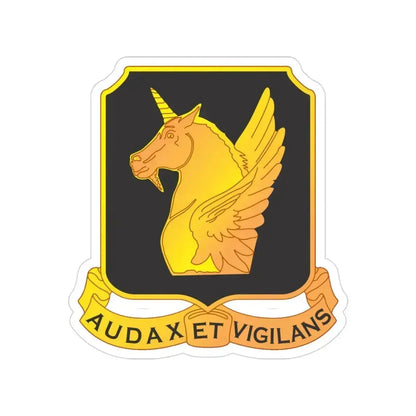 317 Cavalry Regiment (U.S. Army) Transparent STICKER Die-Cut Vinyl Decal 3 Inch - The Sticker Space