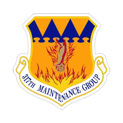 317 Maintenance Group AMC (U.S. Air Force) STICKER Vinyl Die-Cut Decal 2 Inch - The Sticker Space