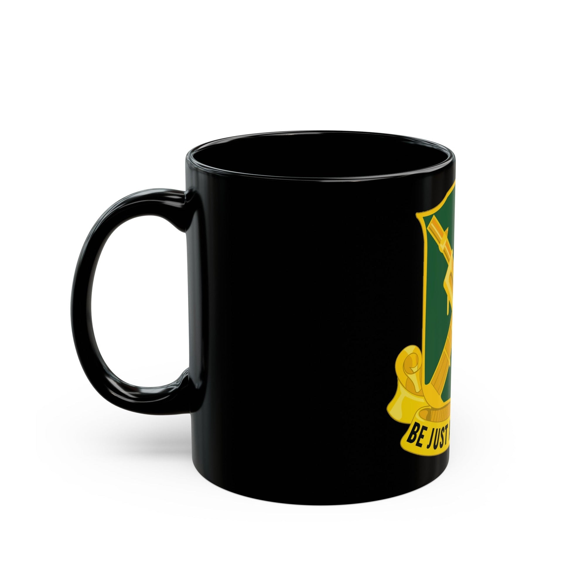 317 Military Police Battalion (U.S. Army) Black Coffee Mug-The Sticker Space