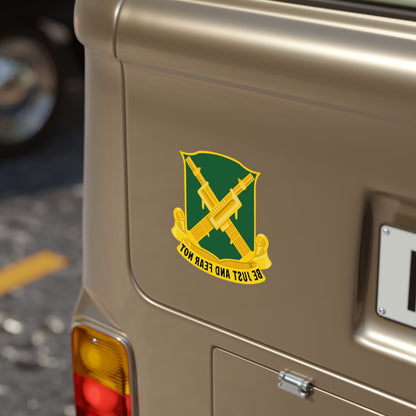 317 Military Police Battalion (U.S. Army) REVERSE PRINT Transparent STICKER-The Sticker Space