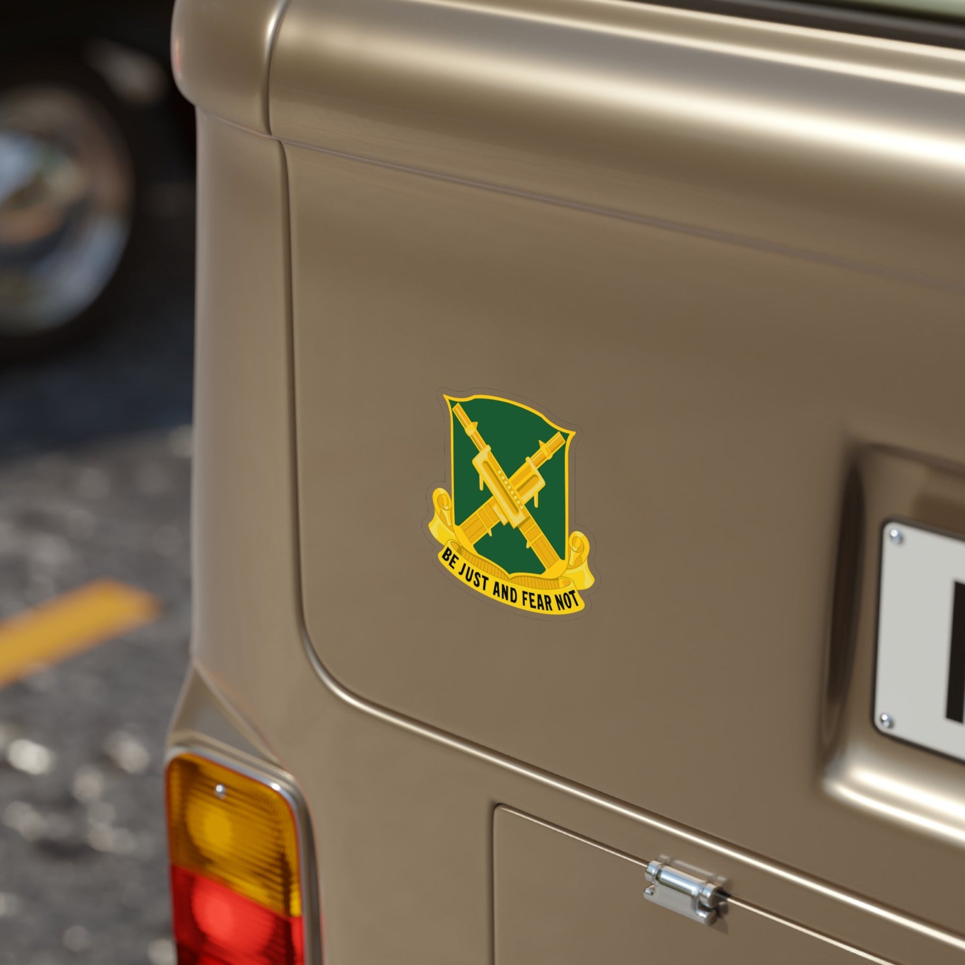 317 Military Police Battalion (U.S. Army) Transparent STICKER Die-Cut Vinyl Decal-The Sticker Space