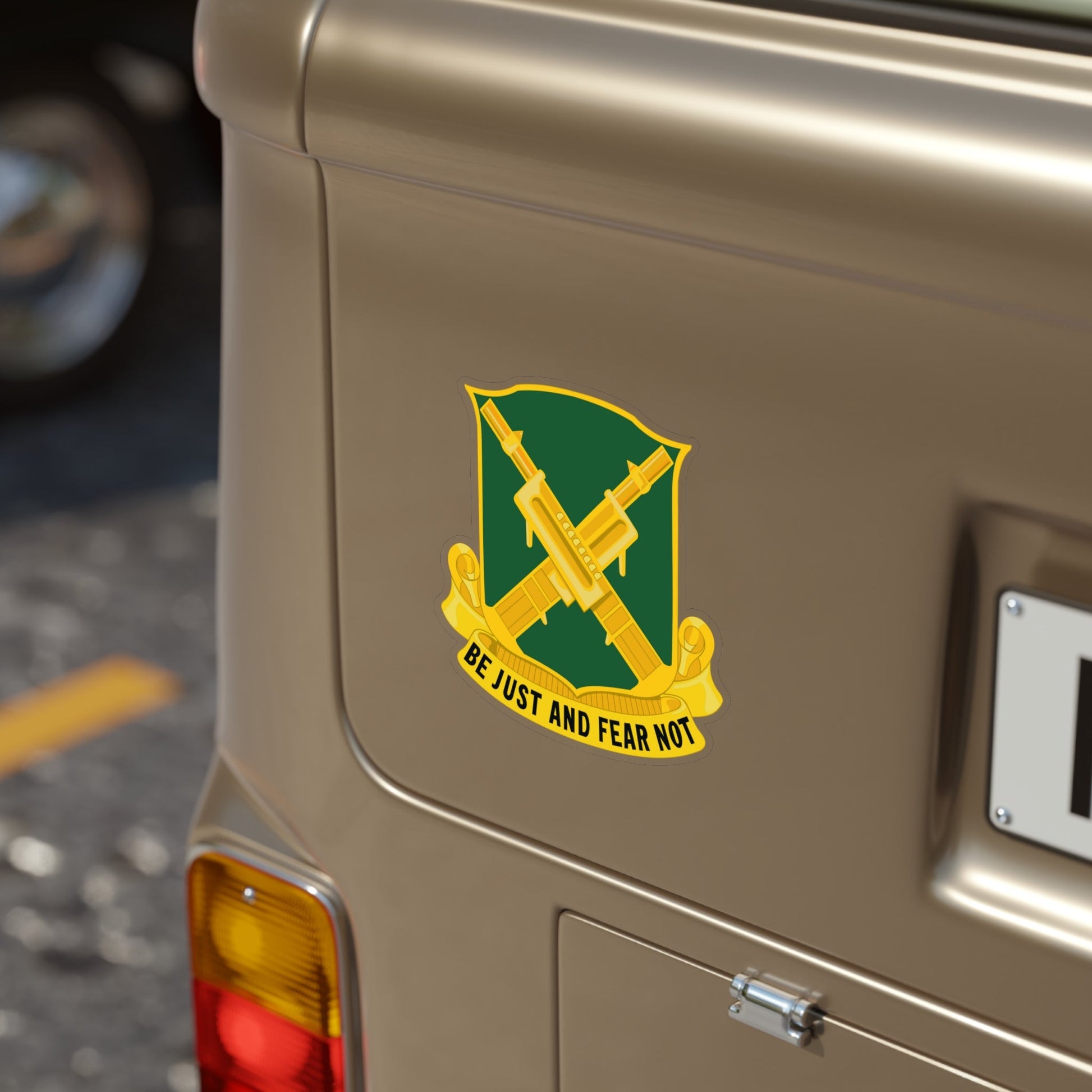 317 Military Police Battalion (U.S. Army) Transparent STICKER Die-Cut Vinyl Decal-The Sticker Space