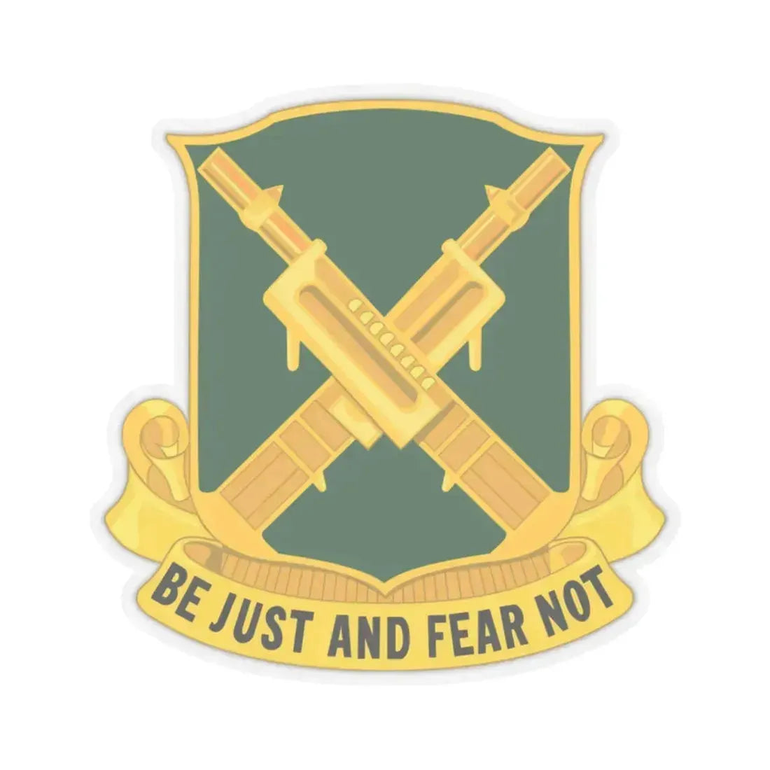 317 Military Police Battalion (U.S. Army) STICKER Vinyl Kiss-Cut Decal 2 Inch Transparent - The Sticker Space