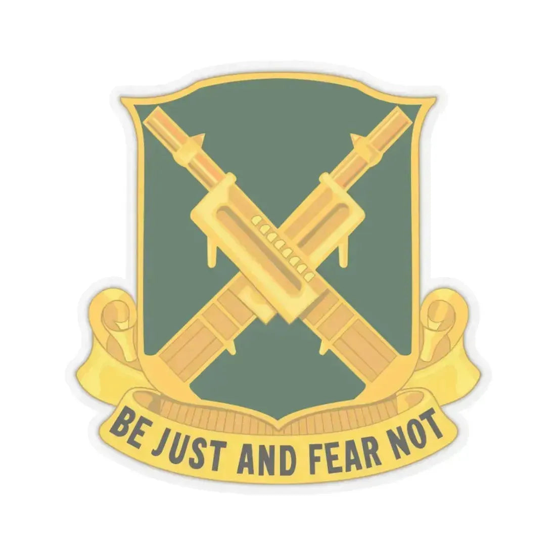 317 Military Police Battalion (U.S. Army) STICKER Vinyl Kiss-Cut Decal 3 Inch Transparent - The Sticker Space