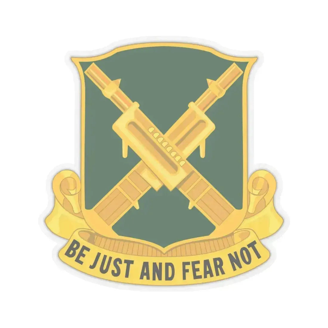 317 Military Police Battalion (U.S. Army) STICKER Vinyl Kiss-Cut Decal 4 Inch Transparent - The Sticker Space