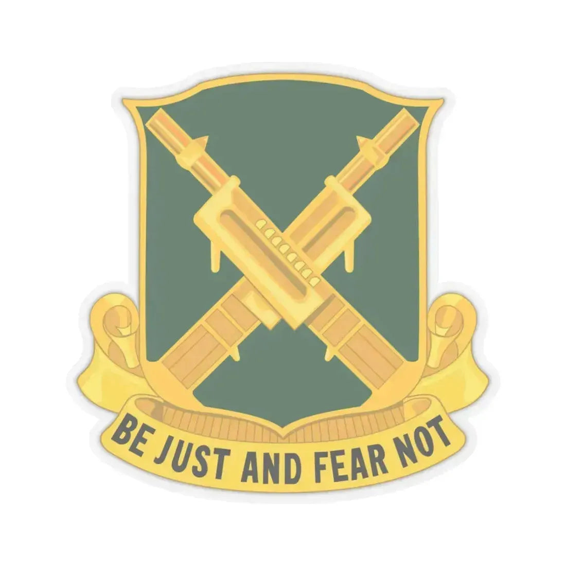 317 Military Police Battalion (U.S. Army) STICKER Vinyl Kiss-Cut Decal 6 Inch Transparent - The Sticker Space