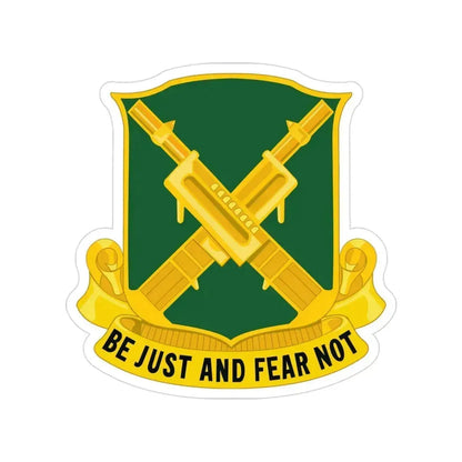 317 Military Police Battalion (U.S. Army) Transparent STICKER Die-Cut Vinyl Decal 3 Inch - The Sticker Space
