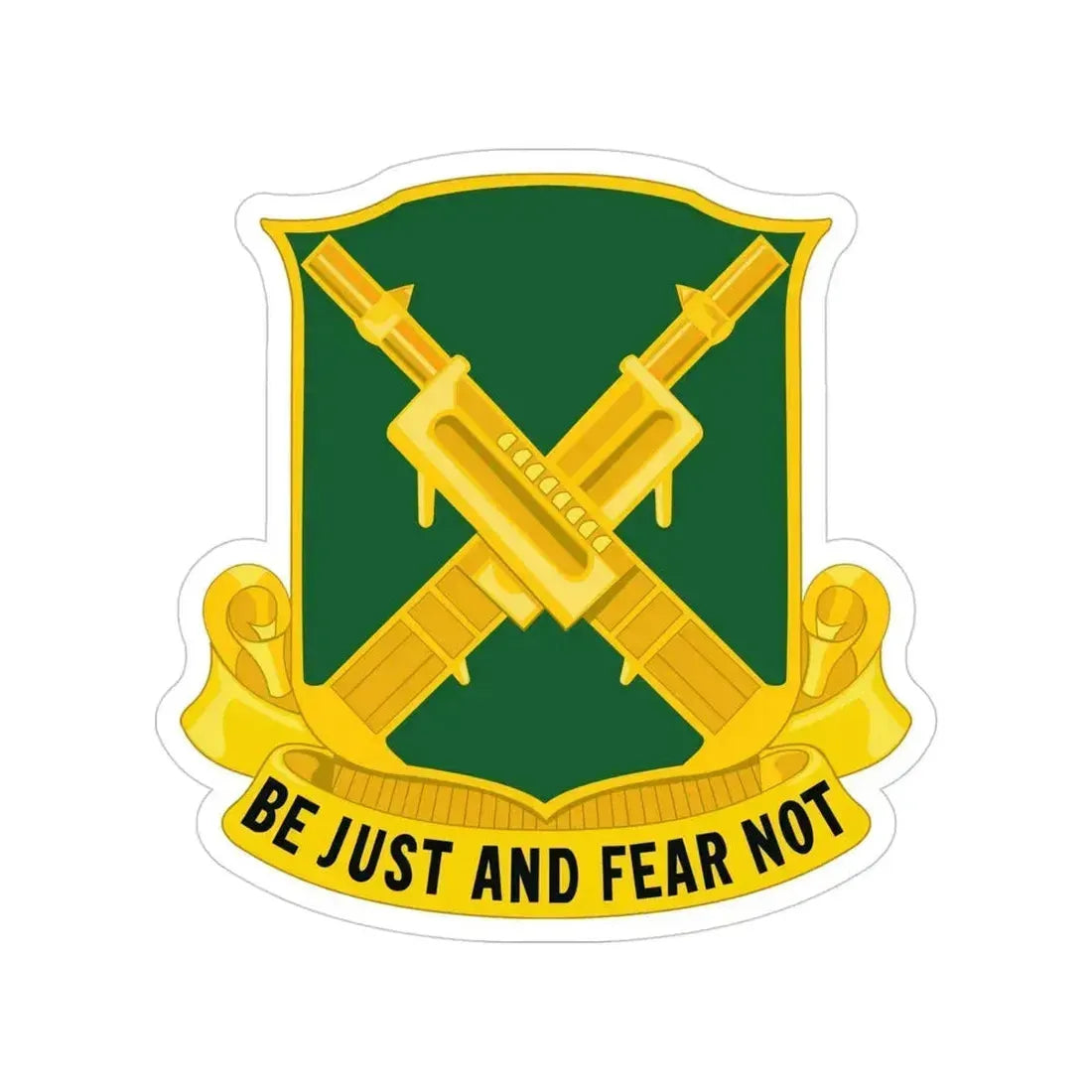 317 Military Police Battalion (U.S. Army) Transparent STICKER Die-Cut Vinyl Decal 4 Inch - The Sticker Space