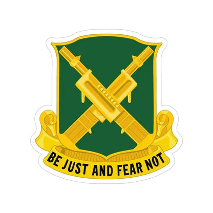 317 Military Police Battalion (U.S. Army) Transparent STICKER Die-Cut Vinyl Decal 4 Inch - The Sticker Space
