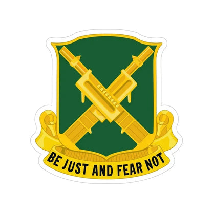 317 Military Police Battalion (U.S. Army) Transparent STICKER Die-Cut Vinyl Decal 5 Inch - The Sticker Space