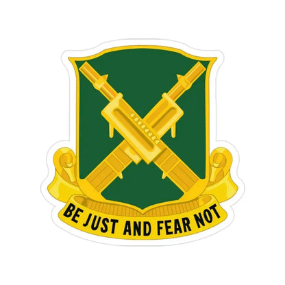 317 Military Police Battalion (U.S. Army) Transparent STICKER Die-Cut Vinyl Decal - The Sticker Space