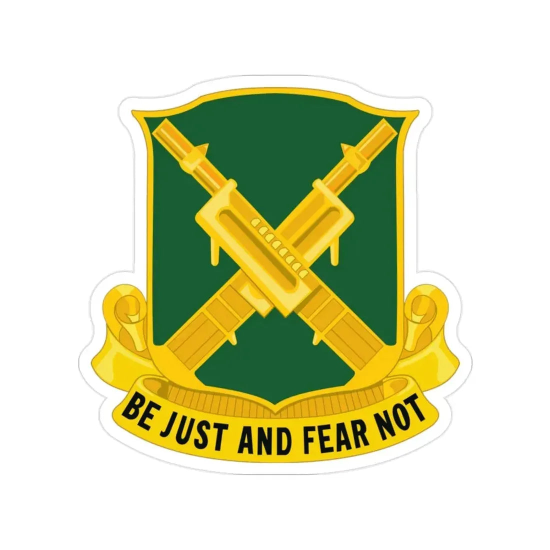 317 Military Police Battalion (U.S. Army) Transparent STICKER Die-Cut Vinyl Decal - The Sticker Space