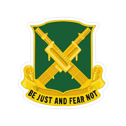 317 Military Police Battalion (U.S. Army) Transparent STICKER Die-Cut Vinyl Decal - The Sticker Space