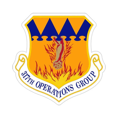 317 Operations Group AMC (U.S. Air Force) STICKER Vinyl Die-Cut Decal 2 Inch - The Sticker Space