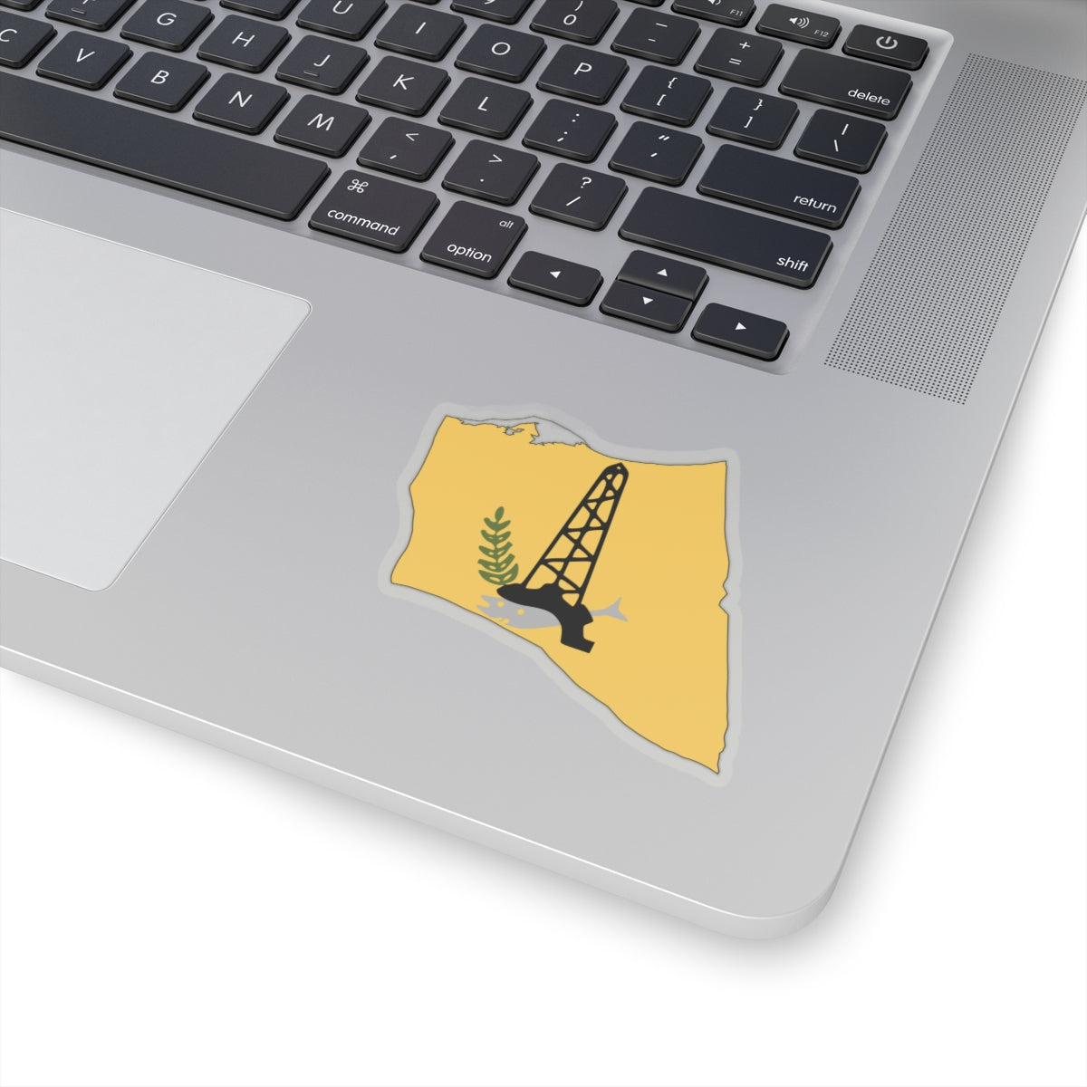 North Sinai Governorate Flag Map (Egypt) STICKER Vinyl Kiss-Cut Decal