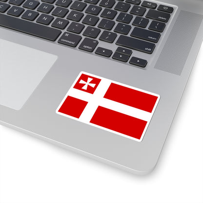 Flag of Volyn Oblast 3-2 (Ukraine) STICKER Vinyl Kiss-Cut Decal