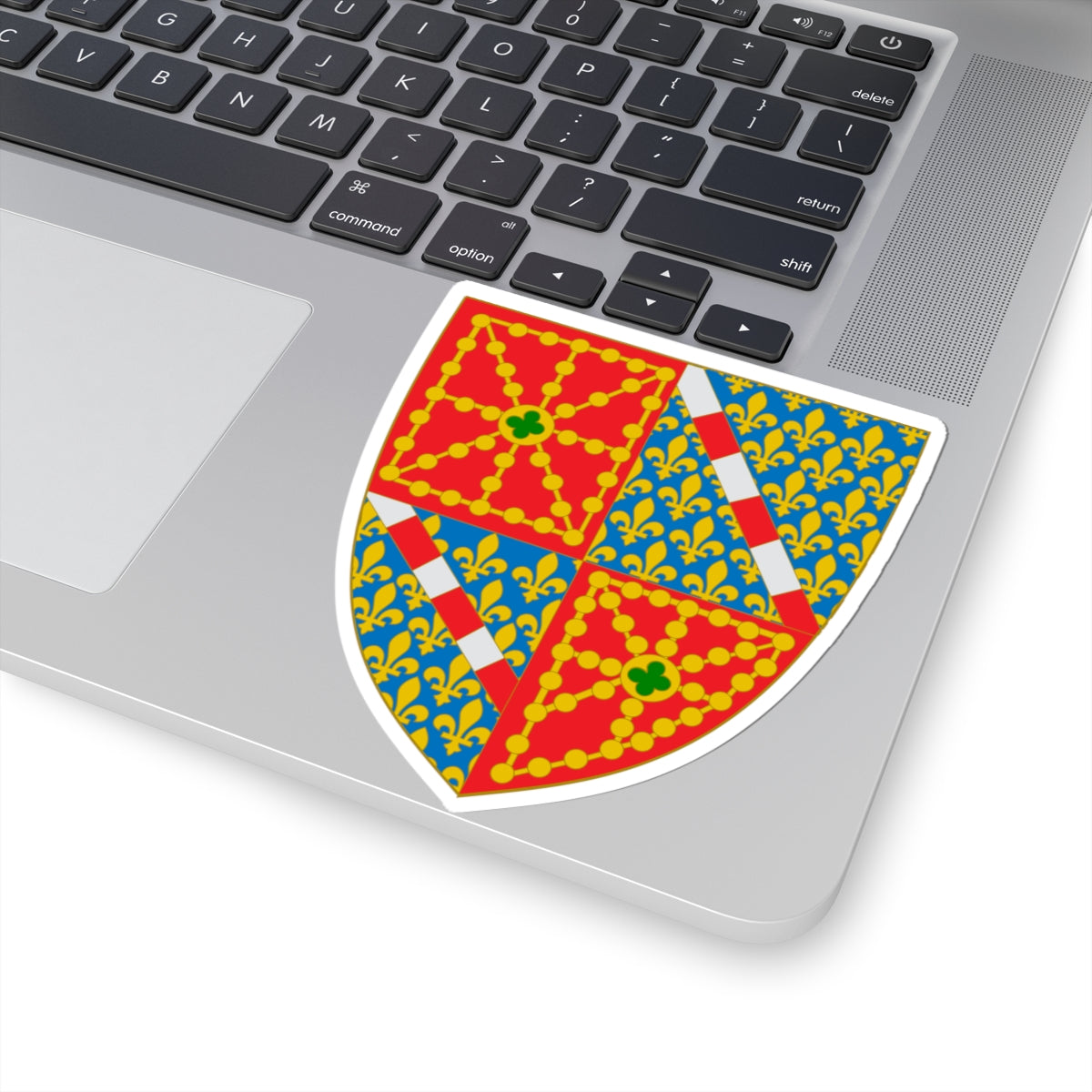 Armas dinastía Evreux-Navarra (Spain) (Coat of Arms) STICKER Vinyl Kiss-Cut Decal