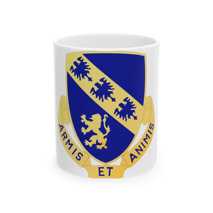 317th Infantry Regiment (U.S. Army) White Coffee Mug-11oz-The Sticker Space