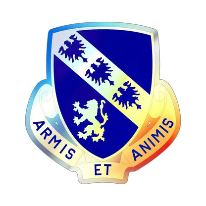 317th Infantry Regiment (U.S. Army) Holographic STICKER Die-Cut Vinyl Decal 6 Inch Holographic - The Sticker Space