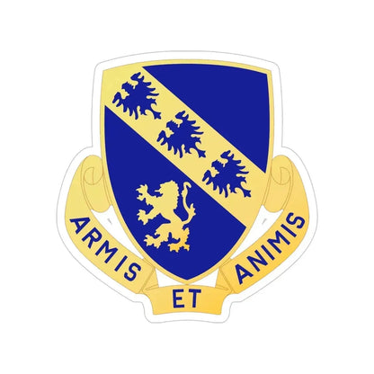317th Infantry Regiment (U.S. Army) Transparent STICKER Die-Cut Vinyl Decal - The Sticker Space