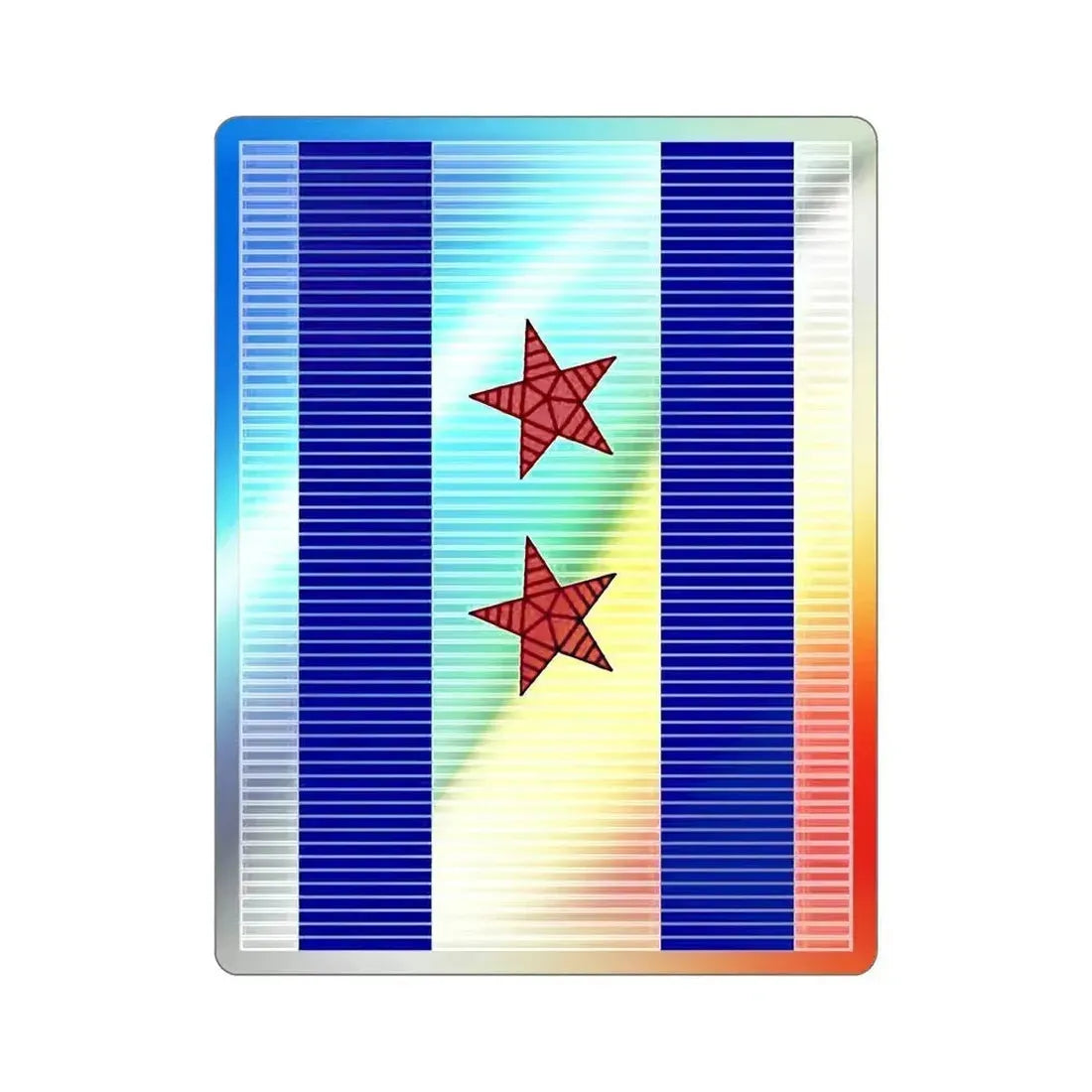 318 Cavalry Regiment (U.S. Army) Holographic STICKER Die-Cut Vinyl Decal 4 Inch Holographic - The Sticker Space