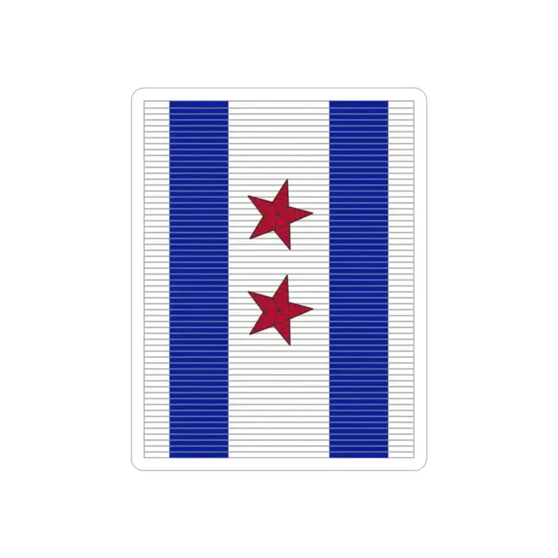 318 Cavalry Regiment (U.S. Army) REVERSE PRINT Transparent Die-Cut STICKER 2 Inch Die-Cut Transparent - The Sticker Space