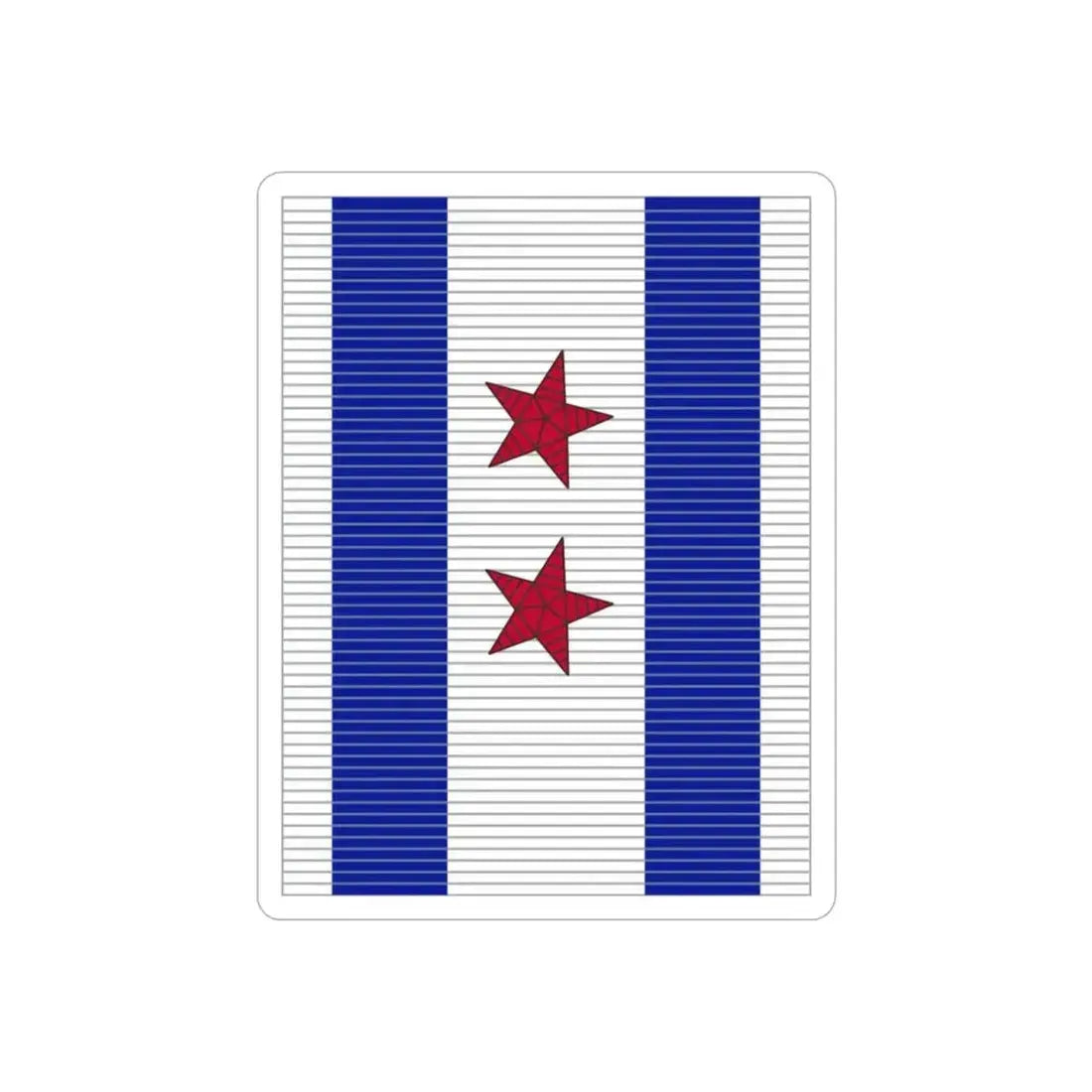 318 Cavalry Regiment (U.S. Army) REVERSE PRINT Transparent Die-Cut STICKER 3 Inch Die-Cut Transparent - The Sticker Space