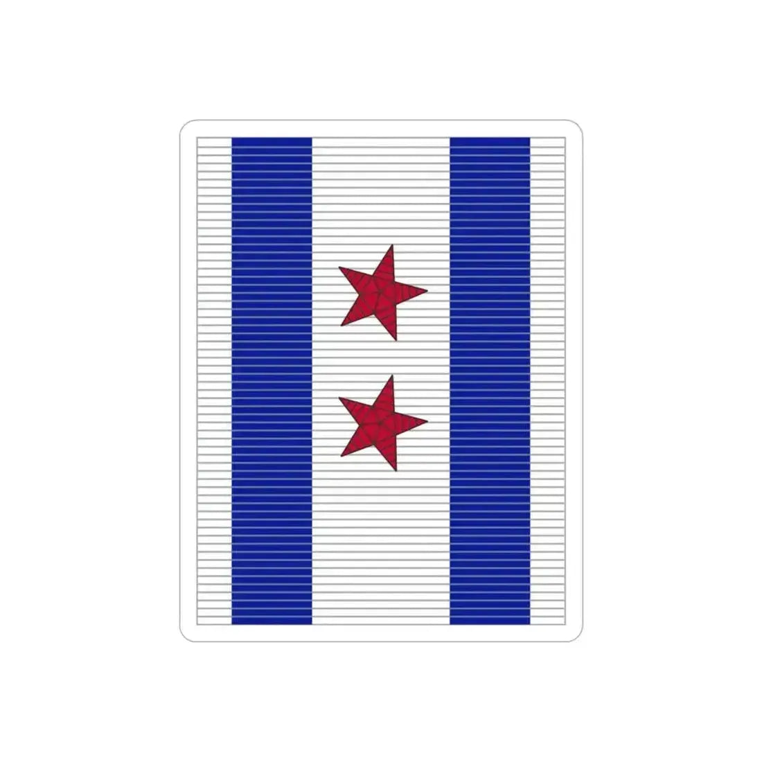 318 Cavalry Regiment (U.S. Army) REVERSE PRINT Transparent Die-Cut STICKER 6 Inch Die-Cut Transparent - The Sticker Space