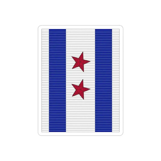 318 Cavalry Regiment (U.S. Army) REVERSE PRINT Transparent Die-Cut STICKER 6 Inch Die-Cut Transparent - The Sticker Space