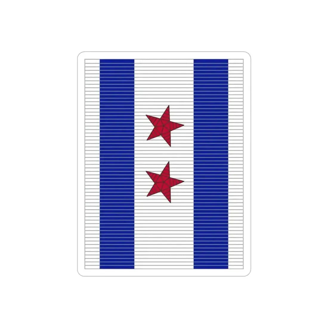 318 Cavalry Regiment (U.S. Army) REVERSE PRINT Transparent Die-Cut STICKER - The Sticker Space