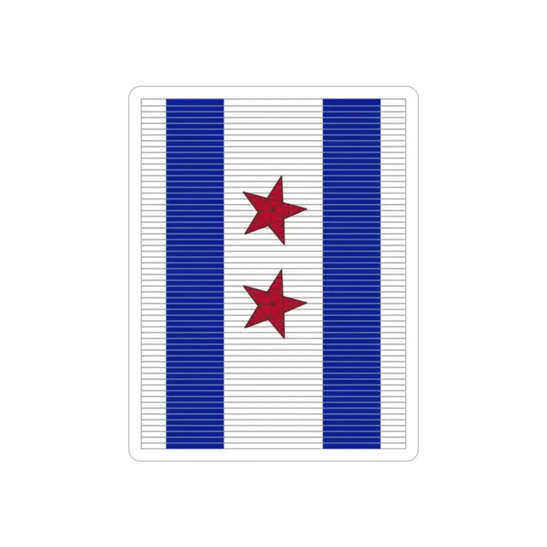 318 Cavalry Regiment (U.S. Army) REVERSE PRINT Transparent Die-Cut STICKER - The Sticker Space