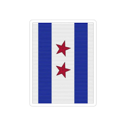 318 Cavalry Regiment (U.S. Army) REVERSE PRINT Transparent Die-Cut STICKER - The Sticker Space