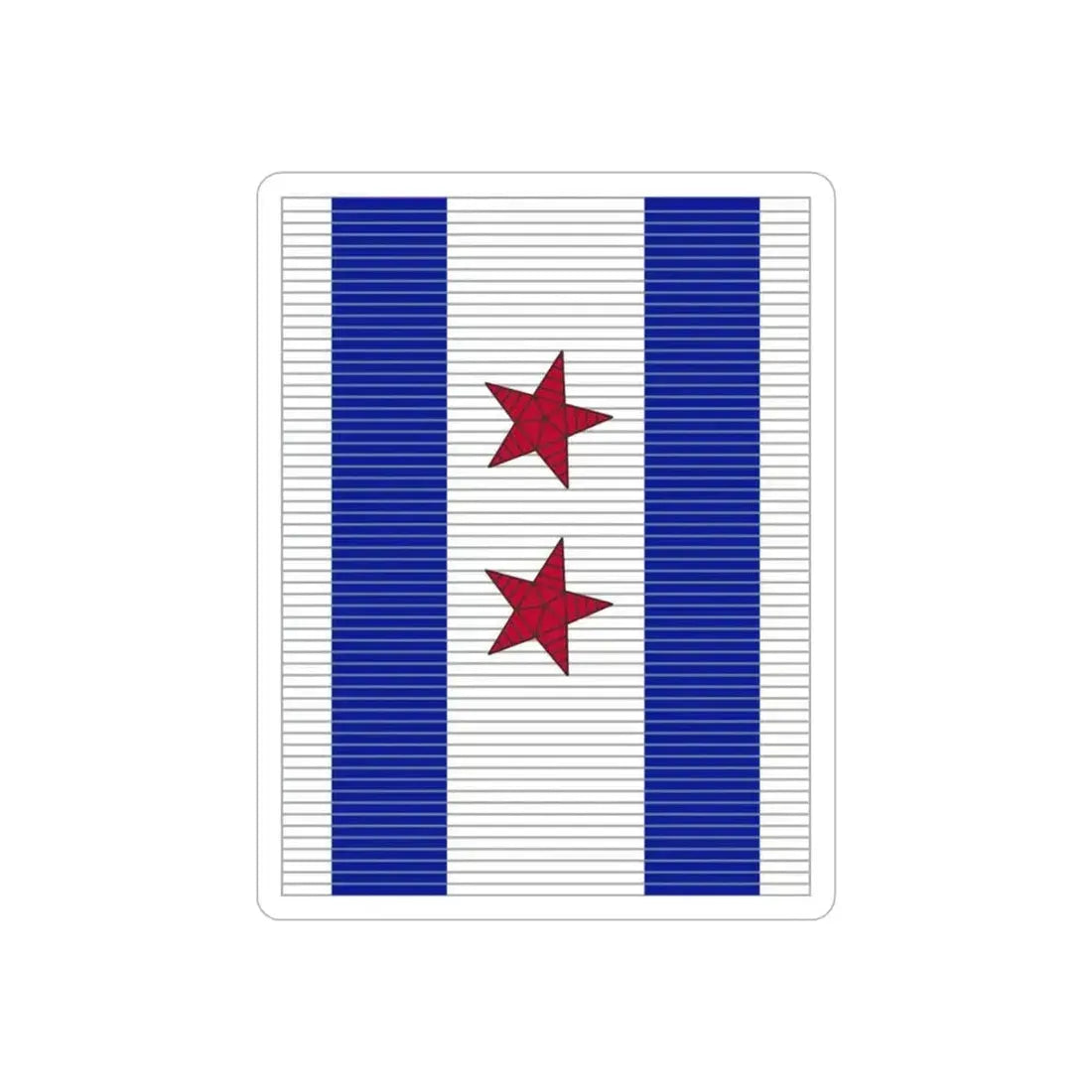 318 Cavalry Regiment (U.S. Army) REVERSE PRINT Transparent Die-Cut STICKER - The Sticker Space