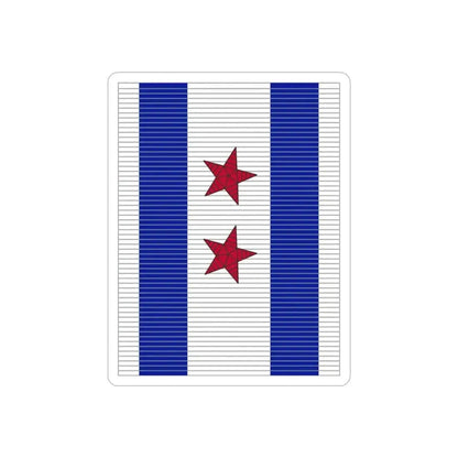 318 Cavalry Regiment (U.S. Army) REVERSE PRINT Transparent Die-Cut STICKER - The Sticker Space