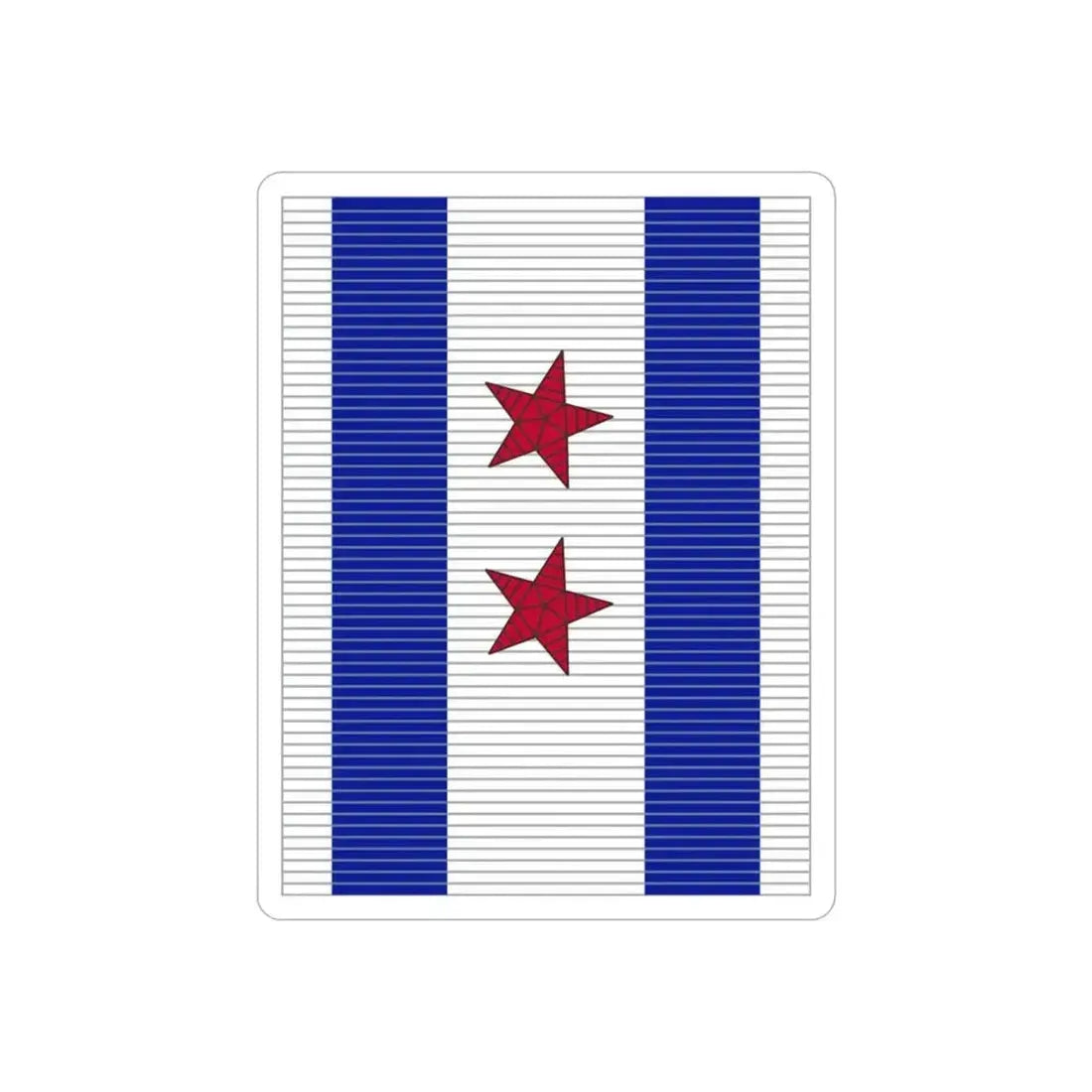 318 Cavalry Regiment (U.S. Army) REVERSE PRINT Transparent Die-Cut STICKER - The Sticker Space