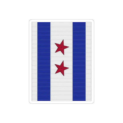 318 Cavalry Regiment (U.S. Army) REVERSE PRINT Transparent Die-Cut STICKER - The Sticker Space