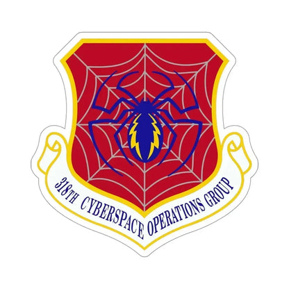 318 Cyberspace Operations Group ACC (U.S. Air Force) STICKER Vinyl Die-Cut Decal 4 Inch - The Sticker Space