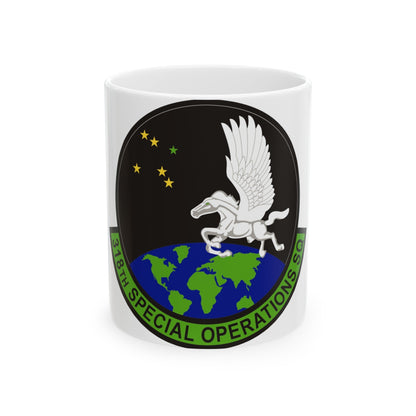 318th Special Operations Squadron (U.S. Air Force) White Coffee Mug-11oz-The Sticker Space