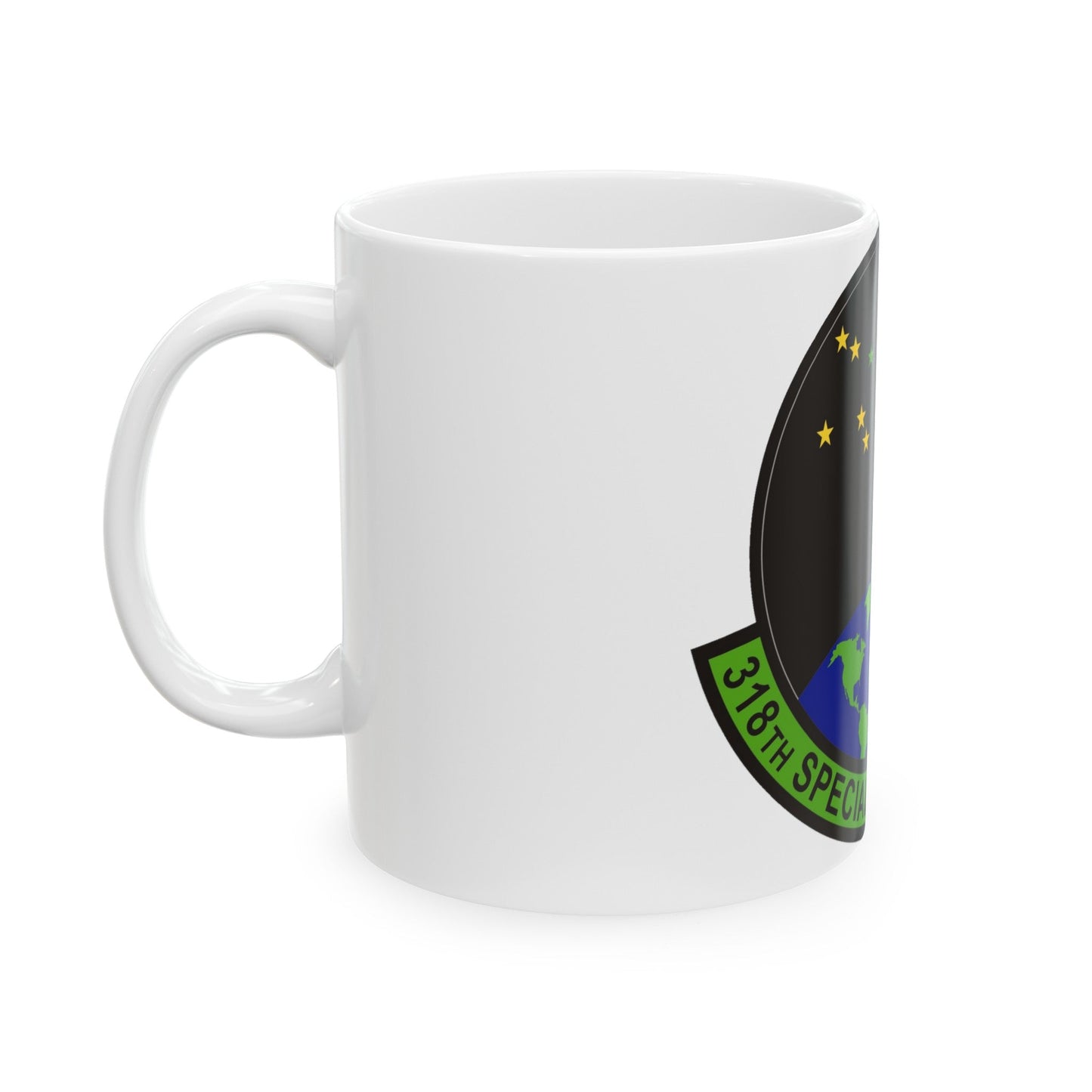 318th Special Operations Squadron (U.S. Air Force) White Coffee Mug-The Sticker Space