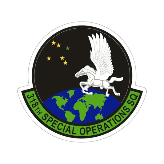 318th Special Operations Squadron (U.S. Air Force) STICKER Vinyl Die-Cut Decal 3 Inch - The Sticker Space