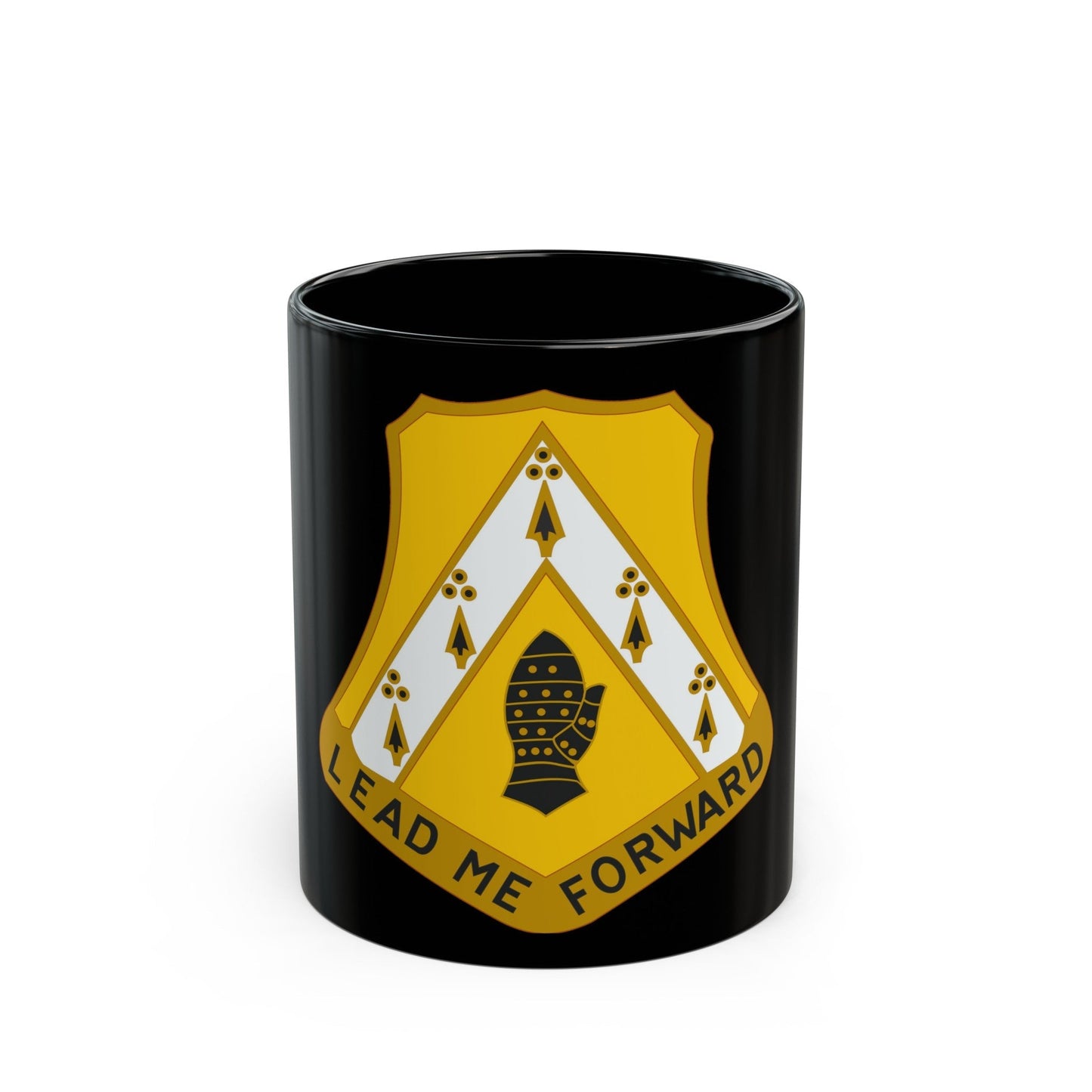 319 Cavalry Regiment (U.S. Army) Black Coffee Mug-11oz-The Sticker Space